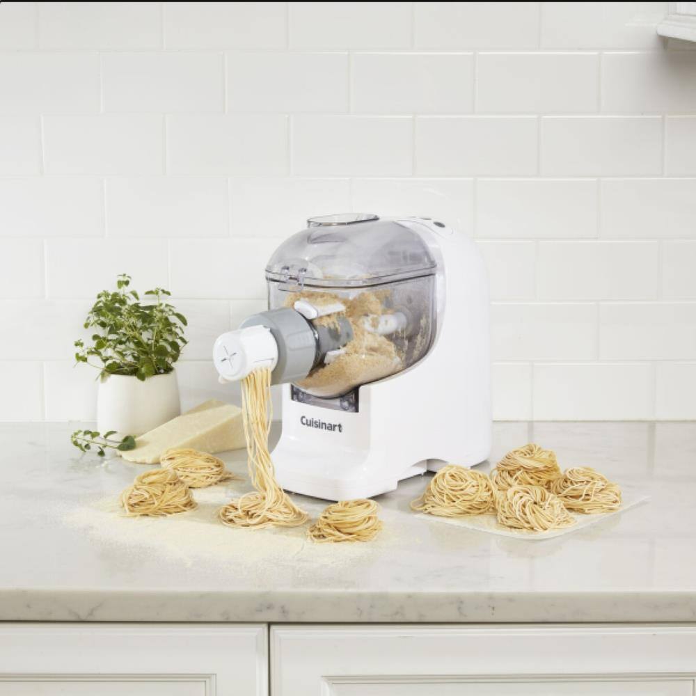 Alt View 5. Cuisinart - Pastafecto Pasta / Bread Dough Maker - White.