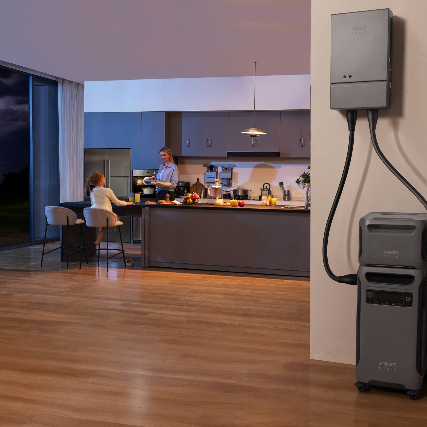 The text on the image is "ANKER SOLIS."