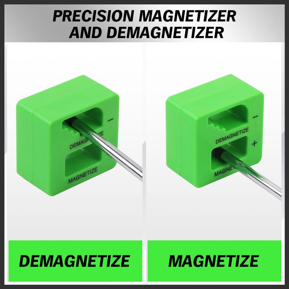 PRECISION MAGNETIZER AND DEMAGNETIZER

DEMAGNETIZE

MAGNETIZE