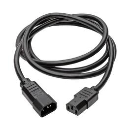 Tripp Lite - By Eaton P005-006 Heavy-duty Pdu C13-to-c14 Power Cord, 6 Ft., P005-006 - Black