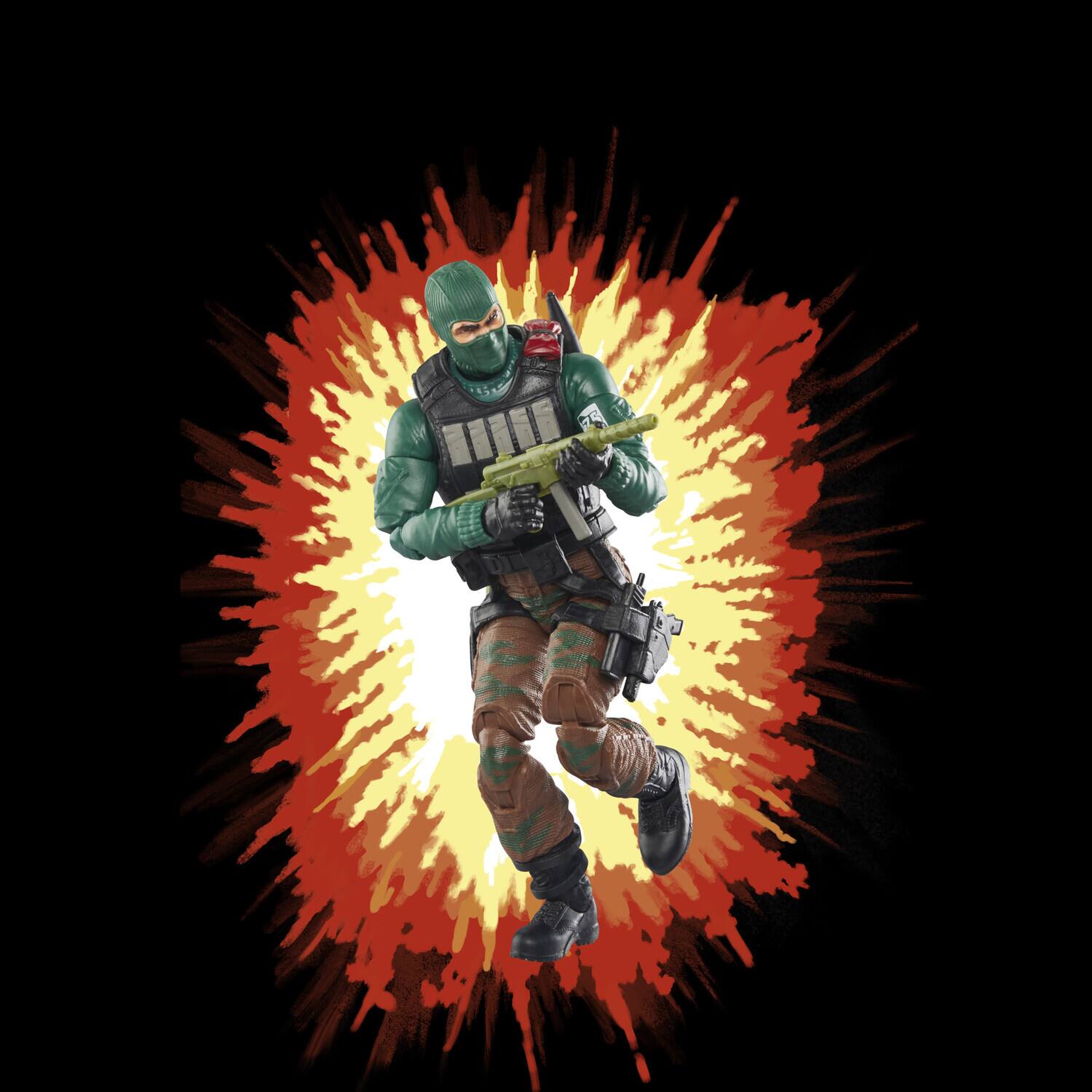 Alt View 3. Hasbro - Hasbro Collectibles - G.I. Joe - Classified Series - Retro Cardback Beach Head   - Collectibles - Multicolor.