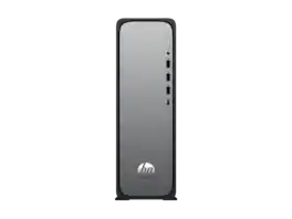 HP - OmniDesk Desktop Intel Core i5 14th gen, 16 GB;512 GB SSD Windows 11 Home - Meteor silver, jack black chassis