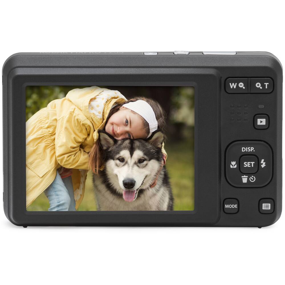Bundle Kodak PIXPRO FZ55 Digital Camera Blue with Lexar 64GB