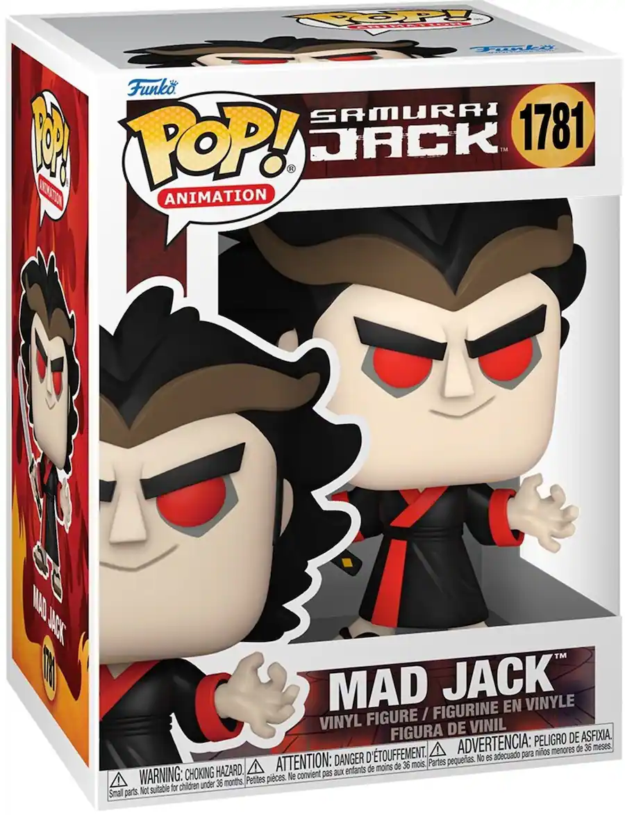 Funko Pop! Animation Samurai Jack Mad Jack 1781 - Moça do Pop - Funko Funko Pop! Animation Samurai Jack Mad Jack 1781 - Moça do Pop - Funko
