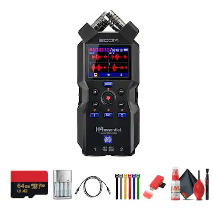 MOOS 00:02:13 00 I / 06:49:18 MC L MBC E 1 2 MIXER - - 1 MIC 2 H4 H4essential Handy Recorder 32 fisar 1 XLR - MIC TAS : LINE 2 64 M i V30 GB XC I A2 - - FAVE, as EAN n