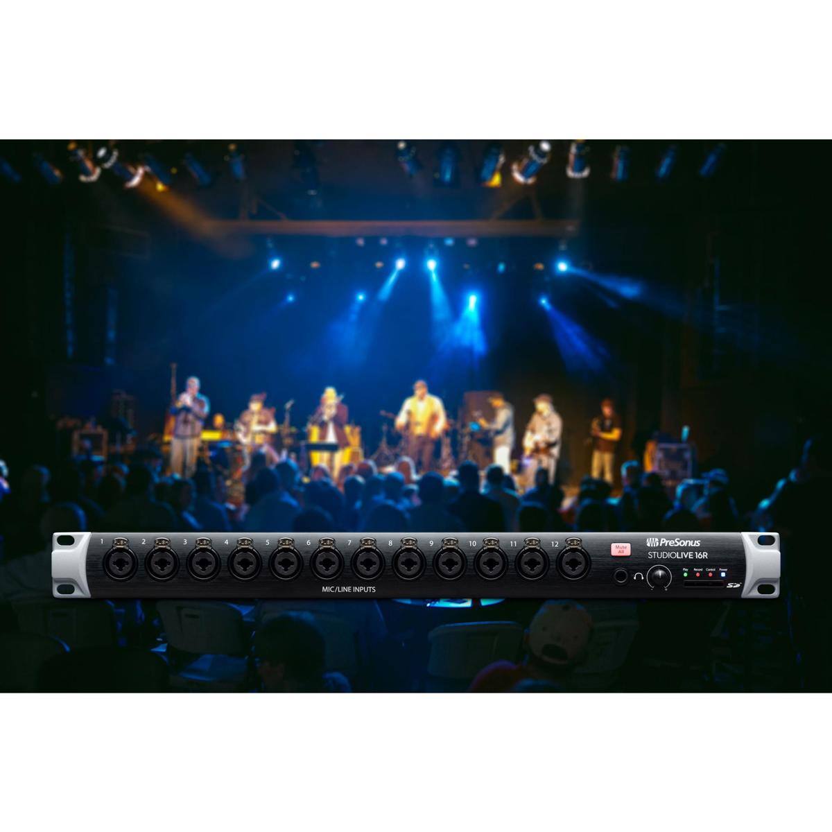 -   1 a a 1 a 5 1   1  - e 11  13 A - - Ws PreSonus STUDIOLIVE 16R MIC/LINE INPUTS