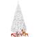 Alt View 11. Costway - 8Ft Artificial PVC Christmas Tree Stand Indoor Outdoor - White.