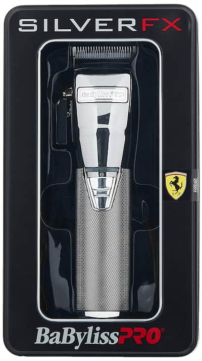 Babyliss PRO Cordless Lithium Ion Adjustable Clipper FX870S Silver Babyliss PRO Cordless Lithium Ion Adjustable Clipper FX870S Silver