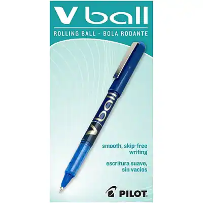 V Ball
Rolling Ball - Bola Rodante
smooth, skip-free writing
escritura suave, sin vacíos
Pilot