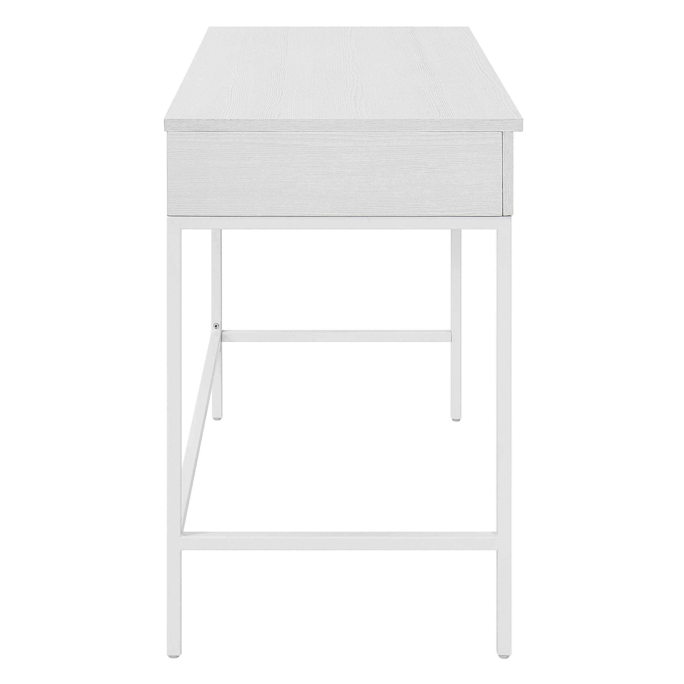 Left. OSP Home Furnishings - Contempo Sit-To-Stand Desk - White Oak.
