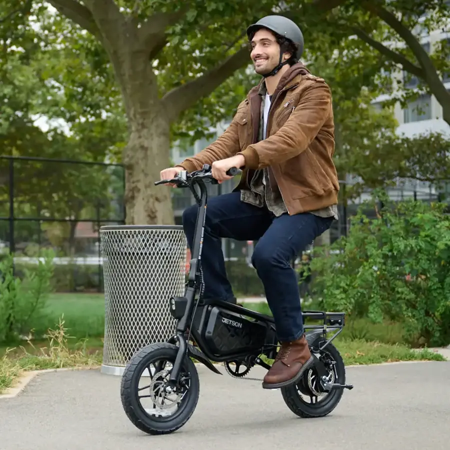 Alt View 13. Jetson - Bolt Pro Max eBike with 25 miles Max Operating Range & 15.5 mph Max Speed - Black.