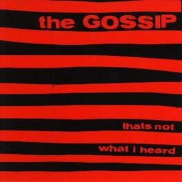 Gossip - That's Not What I Heard - VINYL LP
