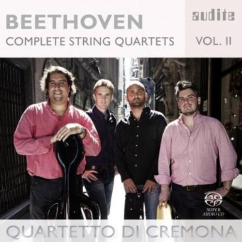 BEETHOVEN  
COMPLETE STRING QUARTETS  
VOL. II  

QUARTETTO DI CREMONA  

SUPER AUDIOCD