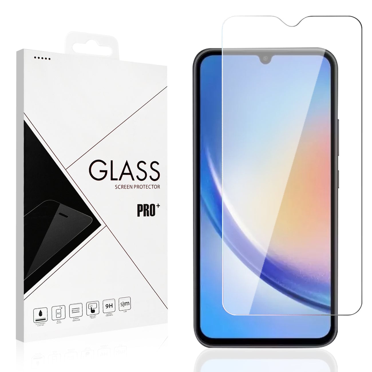 Reiko - Samsung Galaxy A34 5G 2.5D Super Durable Glass - Clear