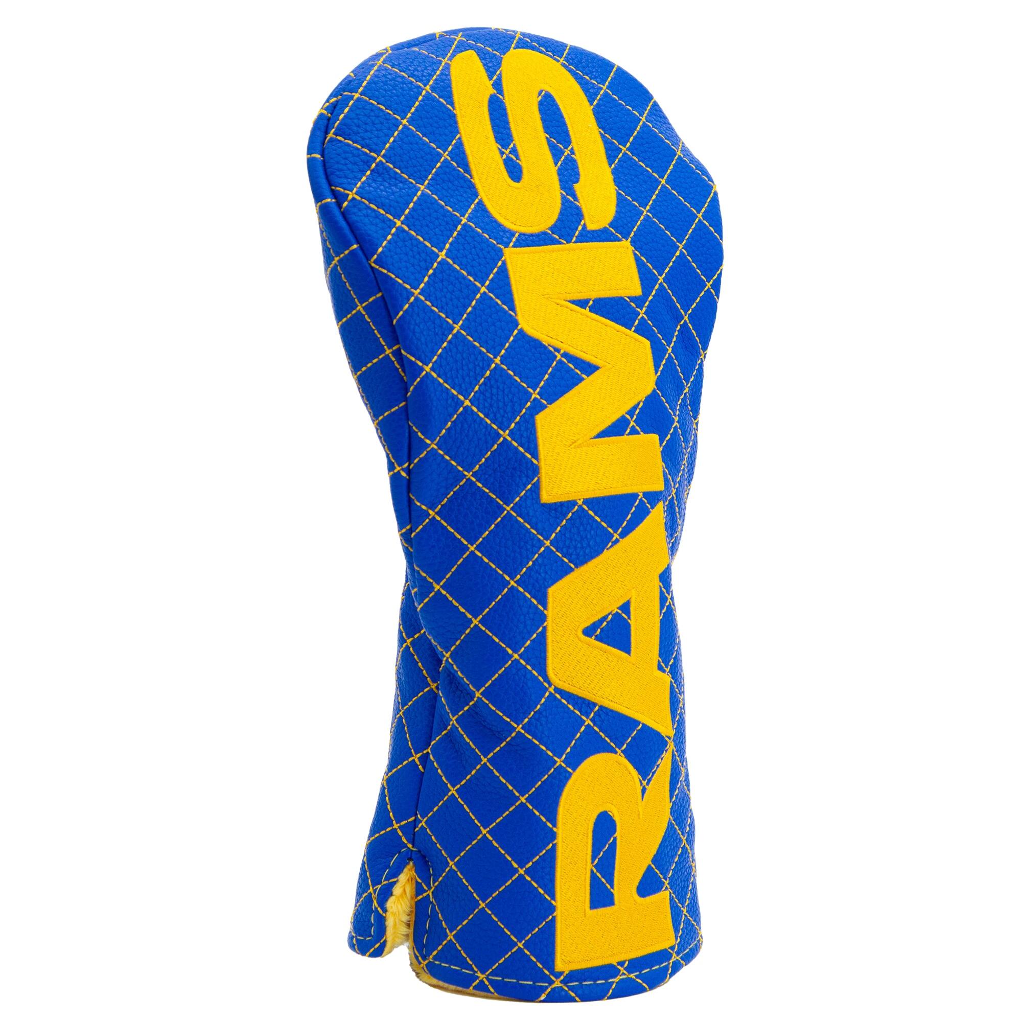 Alt View 2. Team Golf - Los Angeles Rams Quilted Driver Headcover - Multicolor.