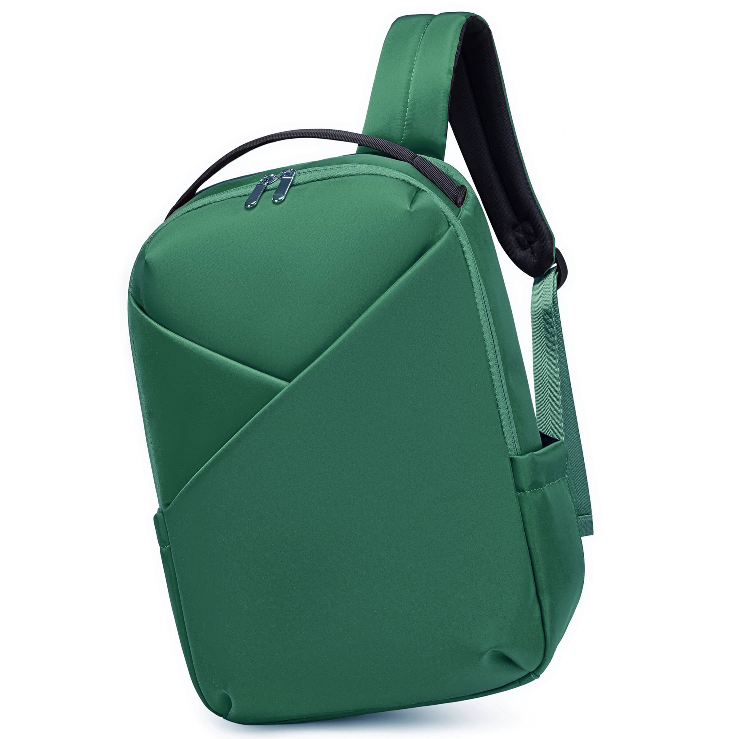 Alt View 5. Lux & Nyx - Lux & Nyx - Origami 16" Laptop Backpack - Forest Green - Forest Green.