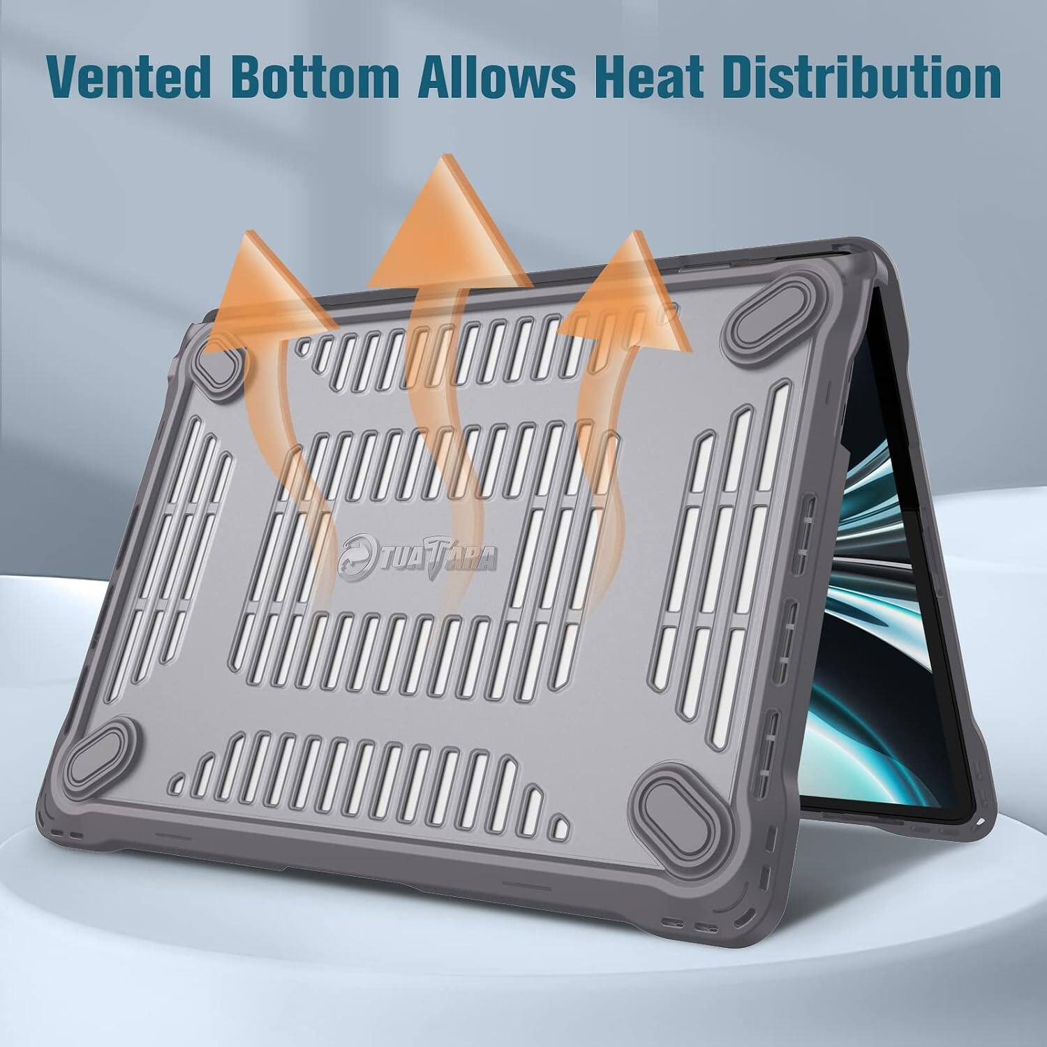 Vented Bottom Allows Heat Distribution