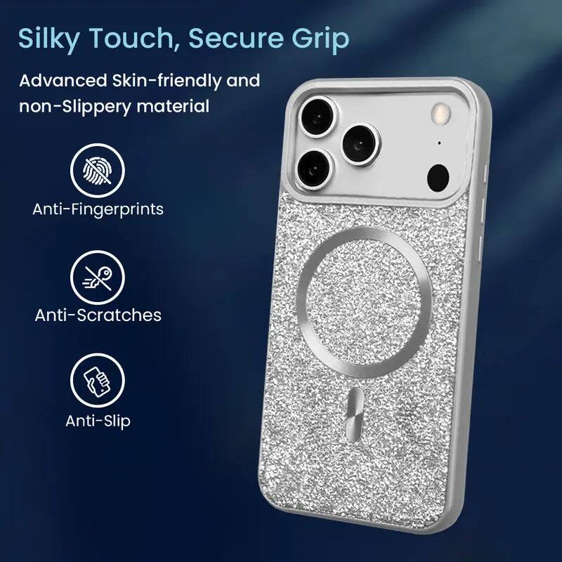 Silky Touch, Secure Grip

Advanced Skin-friendly and non-Slippery material

Anti-Fingerprints

Anti-Scratches

Anti-Slip