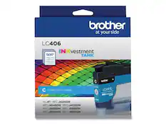 brother at your side
LC406
INKvestment TANK
1500* page yield
rendement rendimiento rendimento
C CYAN/CIAN/CIANO
HL-JF1 MFC-J4335DW MFC-J4345DW MFC-J4535DW MFC-J5855DW MFC-J5955DW MFC-J6555DW MFC-J6955DW
LC406
C