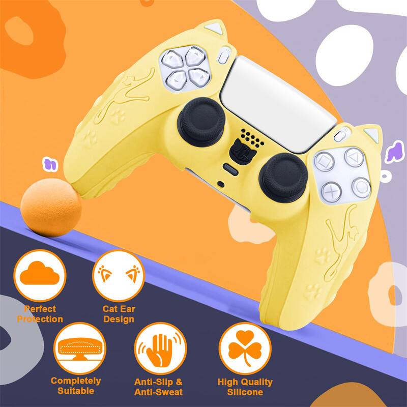 Perfect Protection  
Cat Ear Design  
Completely Suitable  
Anti-Slip & Anti-Sweat  
High Quality Silicone