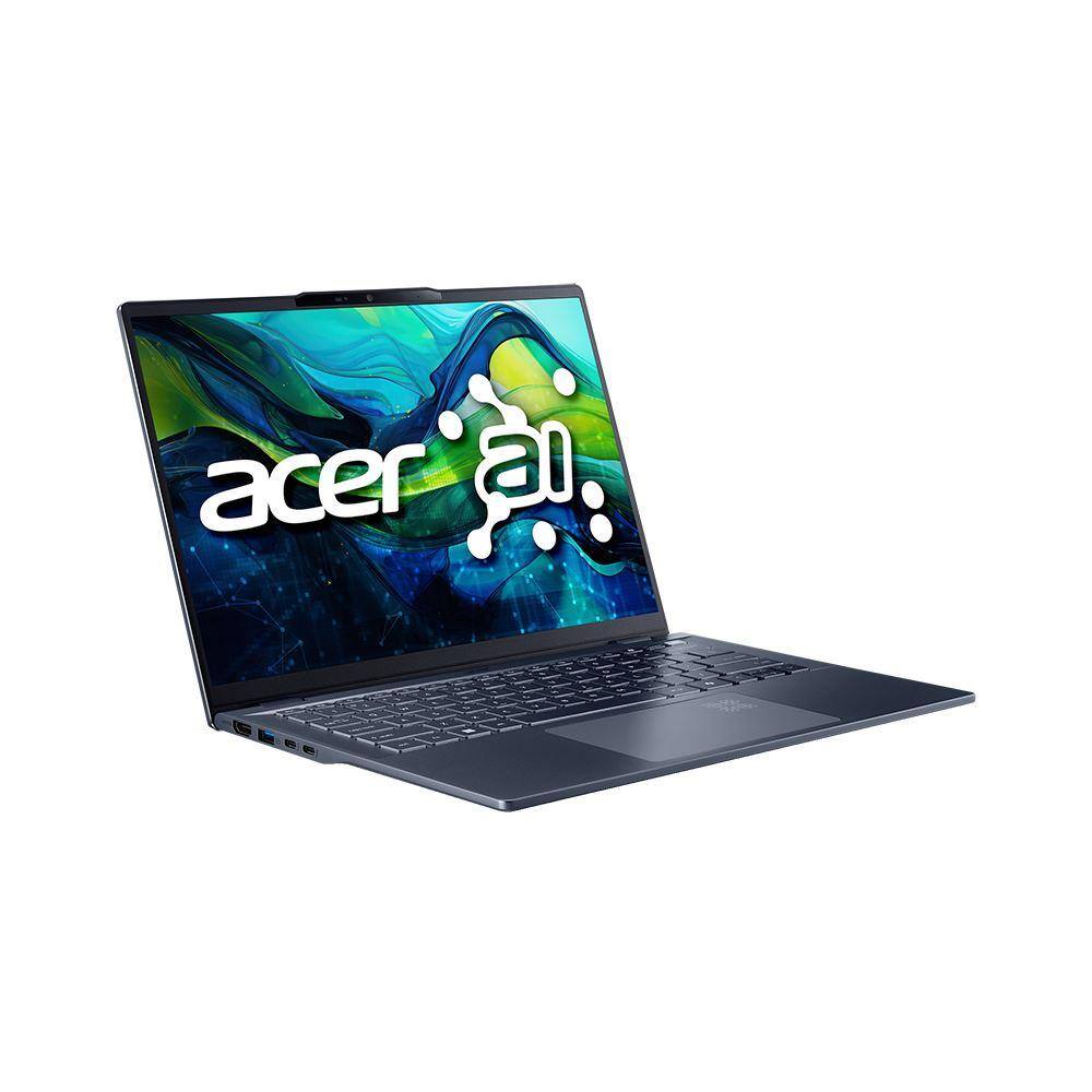 Left. Acer - Swift 14 AI - Intel Core Ultra 7 -1TB Storage - SF14-51T-75AF - Blue.