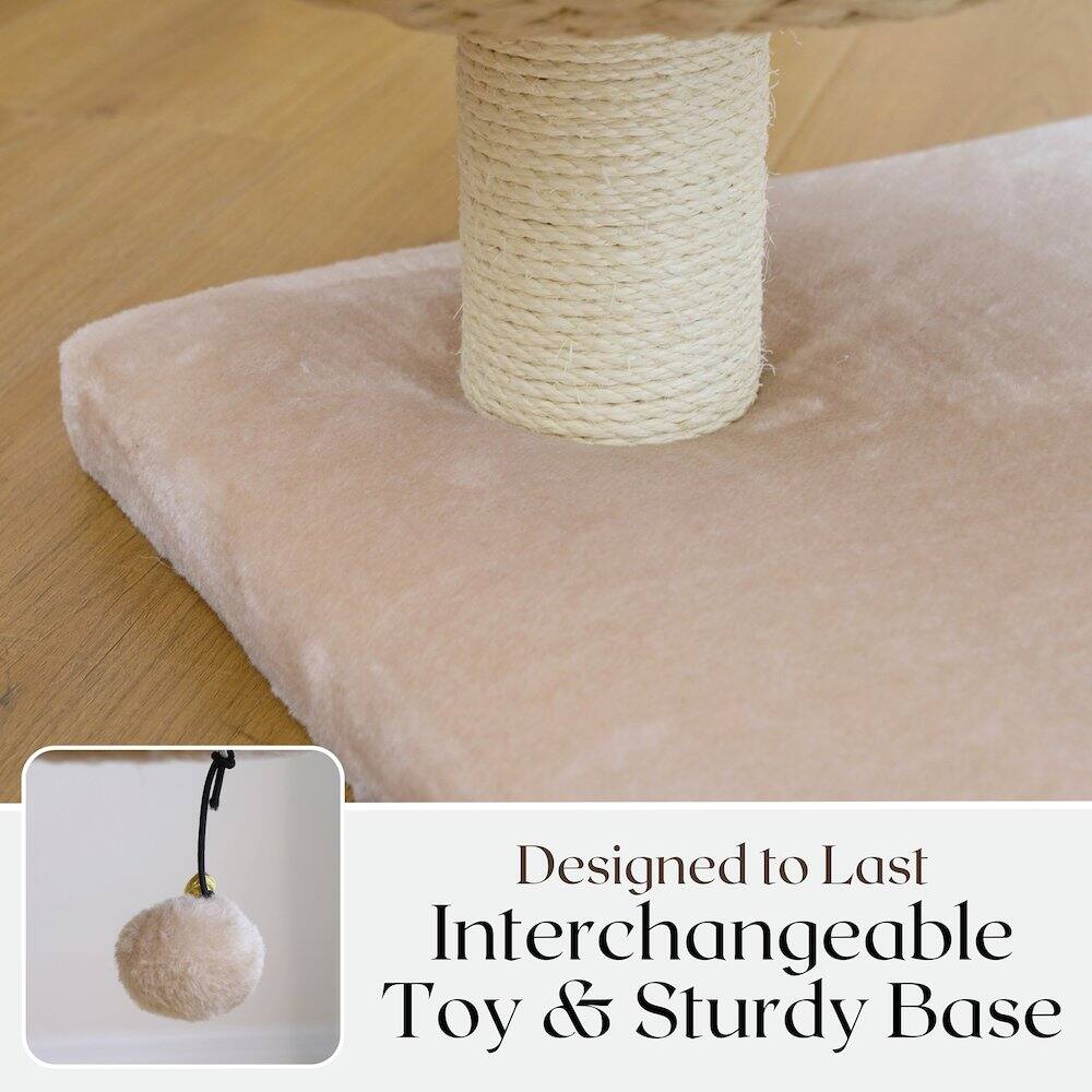 Designed to Last  
Interchangeable Toy & Sturdy Base