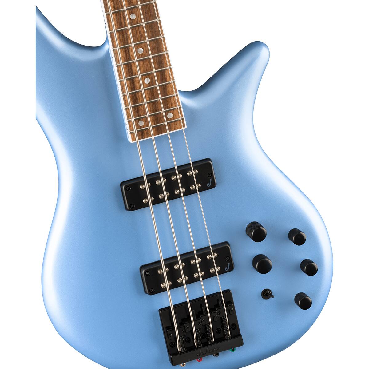 Alt View 2. Jackson - Jackson X Series Spectra Bass SBX IV Bass Guitar - Matte Blue Frost.