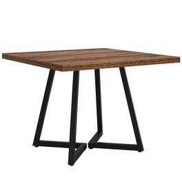 Kadyn - End Table,Dining Table, Living Room Table,31.5" Square Dining Table, Wood Kitchen Table for 4 - Brown