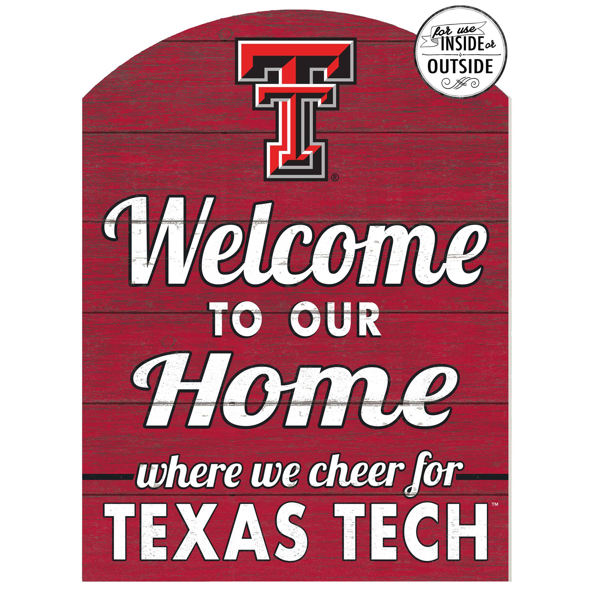 Texas Tech Red Raiders 16'' x 22'' Marquee Sign