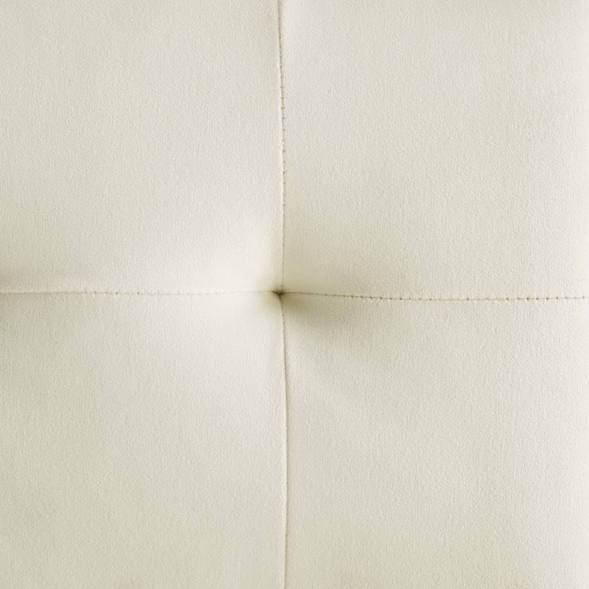 Alt View 2. Modway - Privy Gold Stainless Steel Performance Velvet Counter Stool by Modway - White.