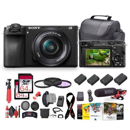 SONY 3.5-5.6/PZ 16-50 OSS 0.25m/0.8m 821t @40.5 30m/98ft - - + E DEEP 1 50 de CI D SAVE - OON SP XC 64G GB 64 GB CIAY SSSV F - .. - mLTE - - SONY RODE 1 ROTOH VideoStudio 2000 PaintShop Painter Shot Pro
