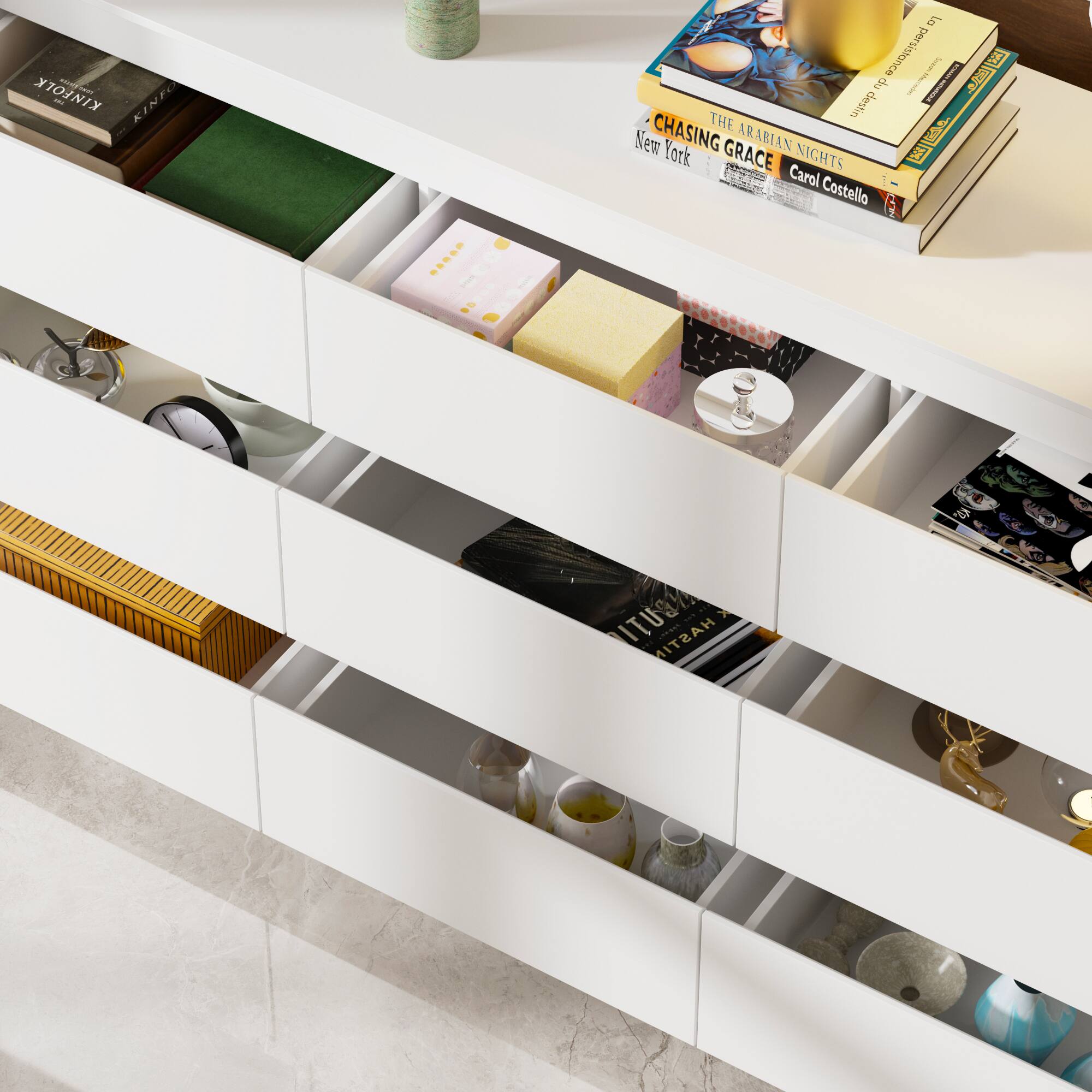 COTT - KINFOLK - FO - KINFO BOEEE  
La persistance du destin  
CHASING THE ARABIAN NIGHTS  
New York  
Carol Costello  
ITUSI HASTIN