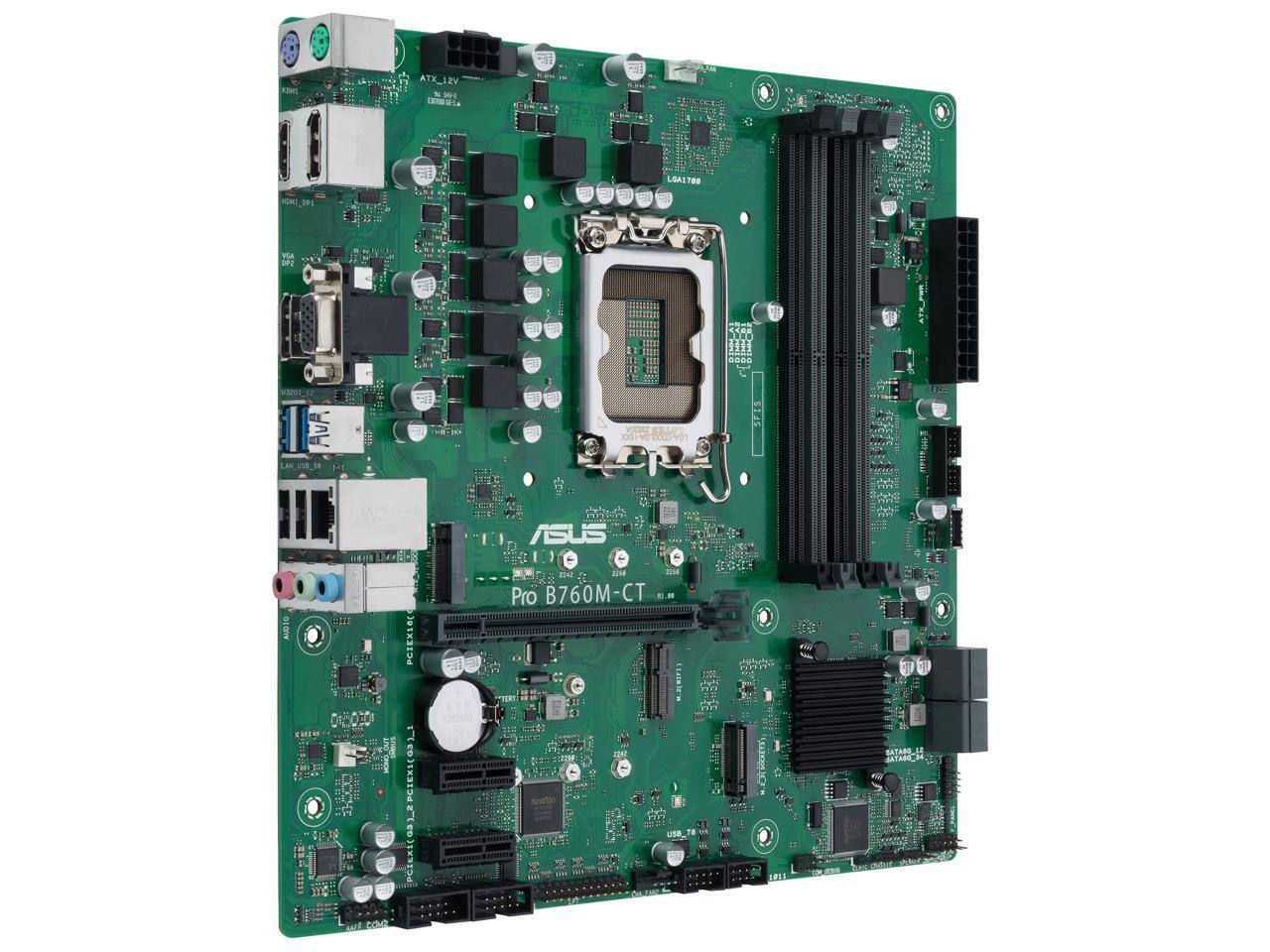 KONG ATX_LEV M CIRIA LGAI rea D H 888 V3POT-1 AVR AN 338_14 -1 ASUS DIGY E1: PCIEXLBC s 2ose m Pro B760M-CT SImD 1E PCIEXICOS O3 PCIExiOS UBL LRES SATABO SATARM N