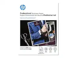 HP - Professional Matte Brochure Paper, 8.5" x 11", 150 Sheets/Pack (4WN05A) - White