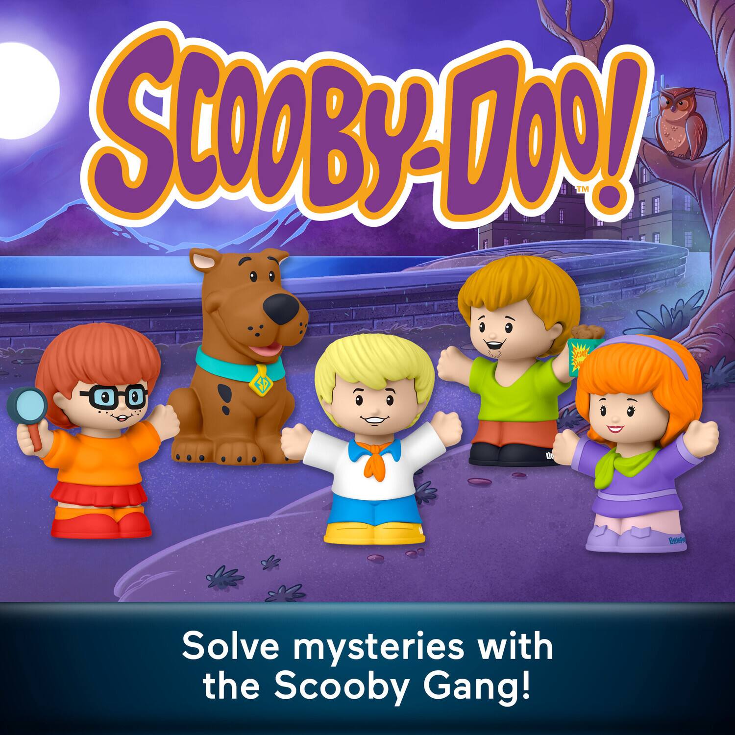 SCOOBY-DOO!  
Solve mysteries with the Scooby Gang!
