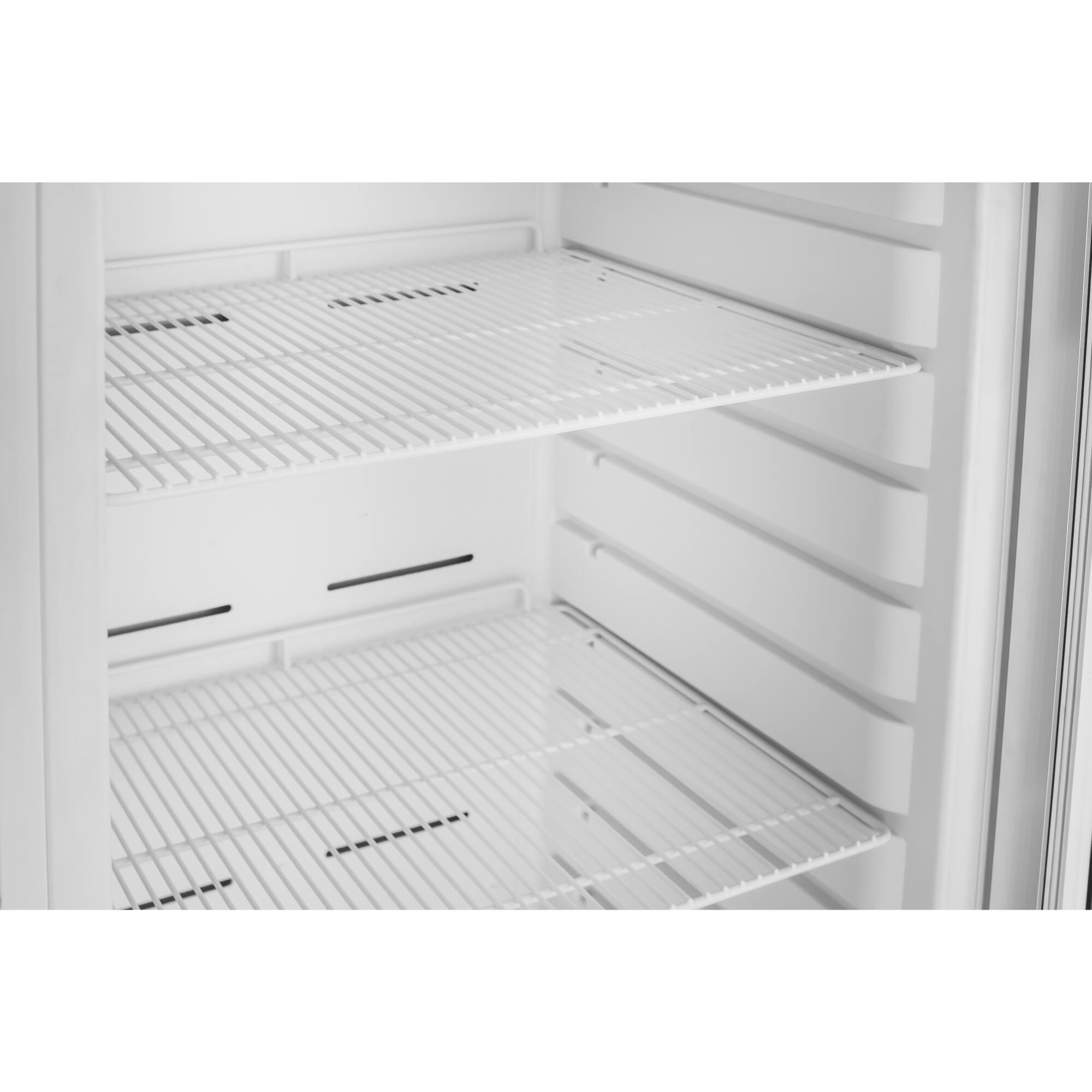 Alt View 6. Koolmore - 24 in. 12 cu. ft. Commercial Auto Defrost Glass Door Reach-In Freezer in White (KM-RIF-1GD12C-A) - Stainless steel.