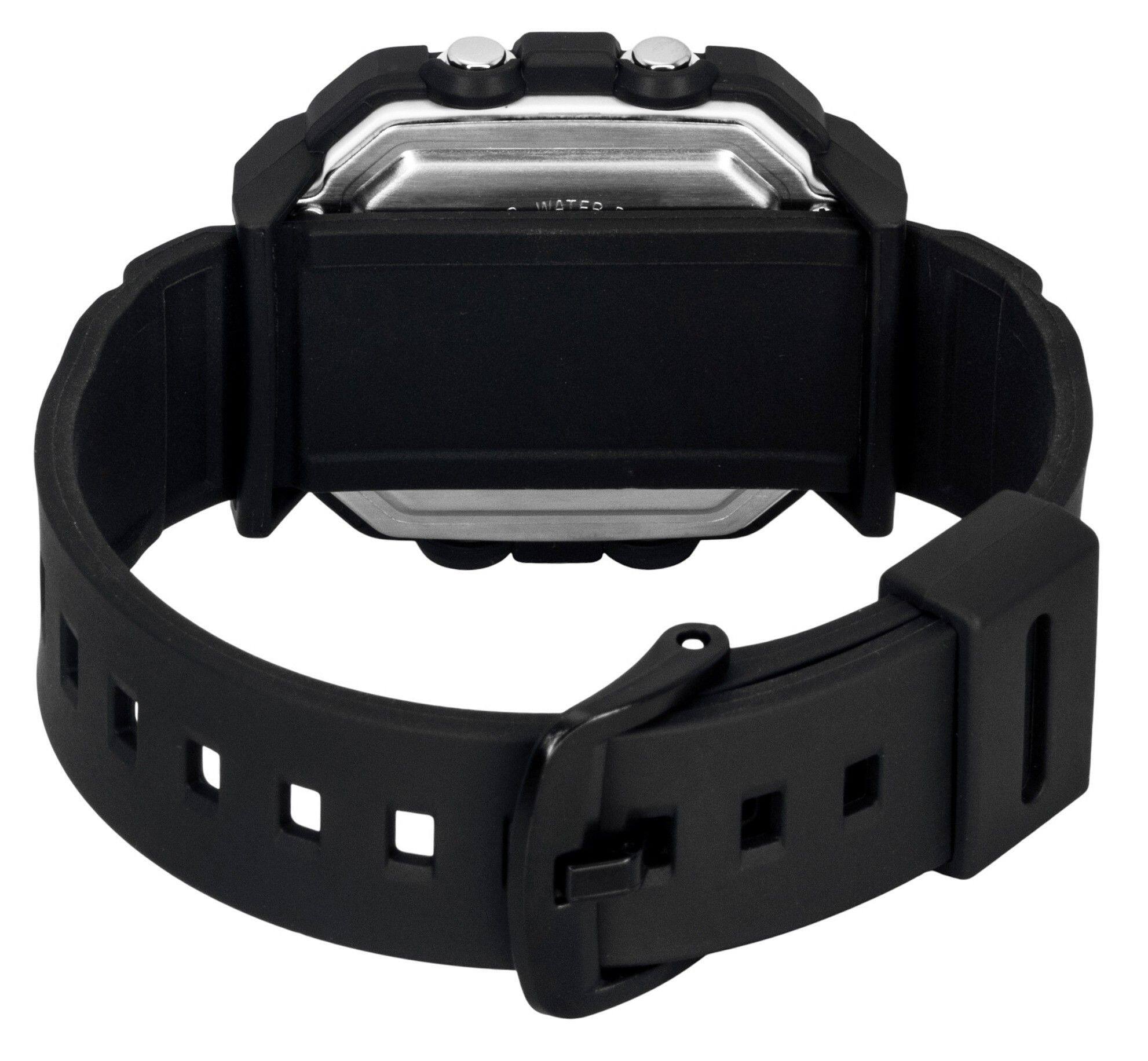Back. Casio - Baby-G Plus Digital Plastic Strap Quartz BGD-10KH-1 100M Women's Watch With Silicone Holder - White.