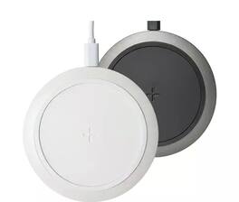 TYLT - Bezel 2 Fast 15W Wireless Chargers | Charges Phones And Airpods - Black & White