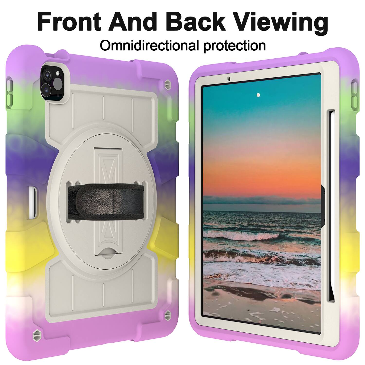 Front And Back Viewing  
Omnidirectional protection
