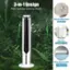 3-in-1 Design Meet Various Cooling Needs C Without Adding Water Regular Fan Add Water Humidifier + Fan Add Ice Boxes & Water Cooler Air with Moisture