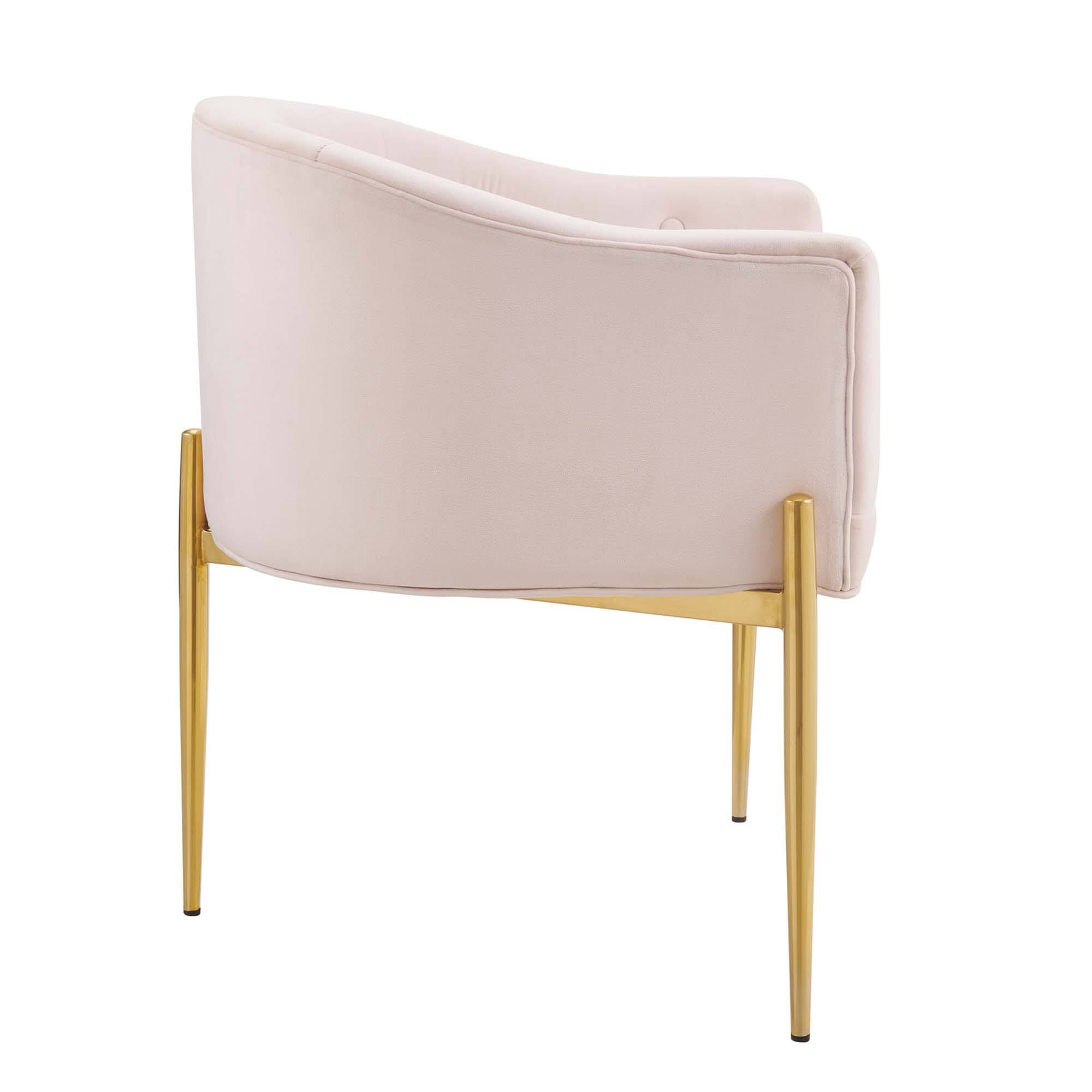 Alt View 1. Modway - Savour Tufted Performance Velvet Accent Chair by Modway - Pink.