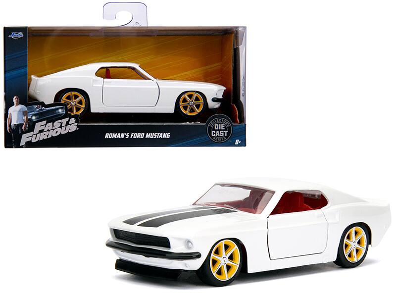 Jada  
Fast & Furious  
ROMAN'S FORD MUSTANG  
COLLECTOR DIE CAST SERIES  
8+