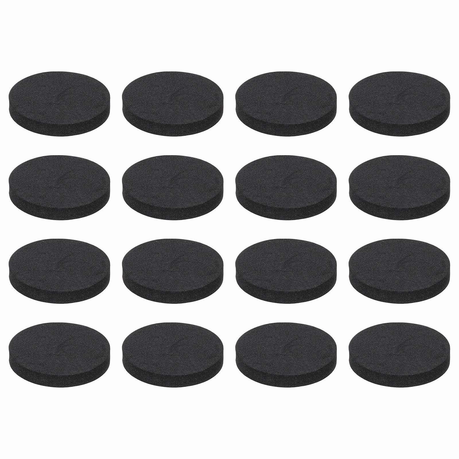 Unique Bargains - 16pcs Single Sided Speaker Isolation Feet Pads, 30x5mm Non Slip Foam Shock Absorption Pad for Amplifier - Black price history on PriceWatchPro