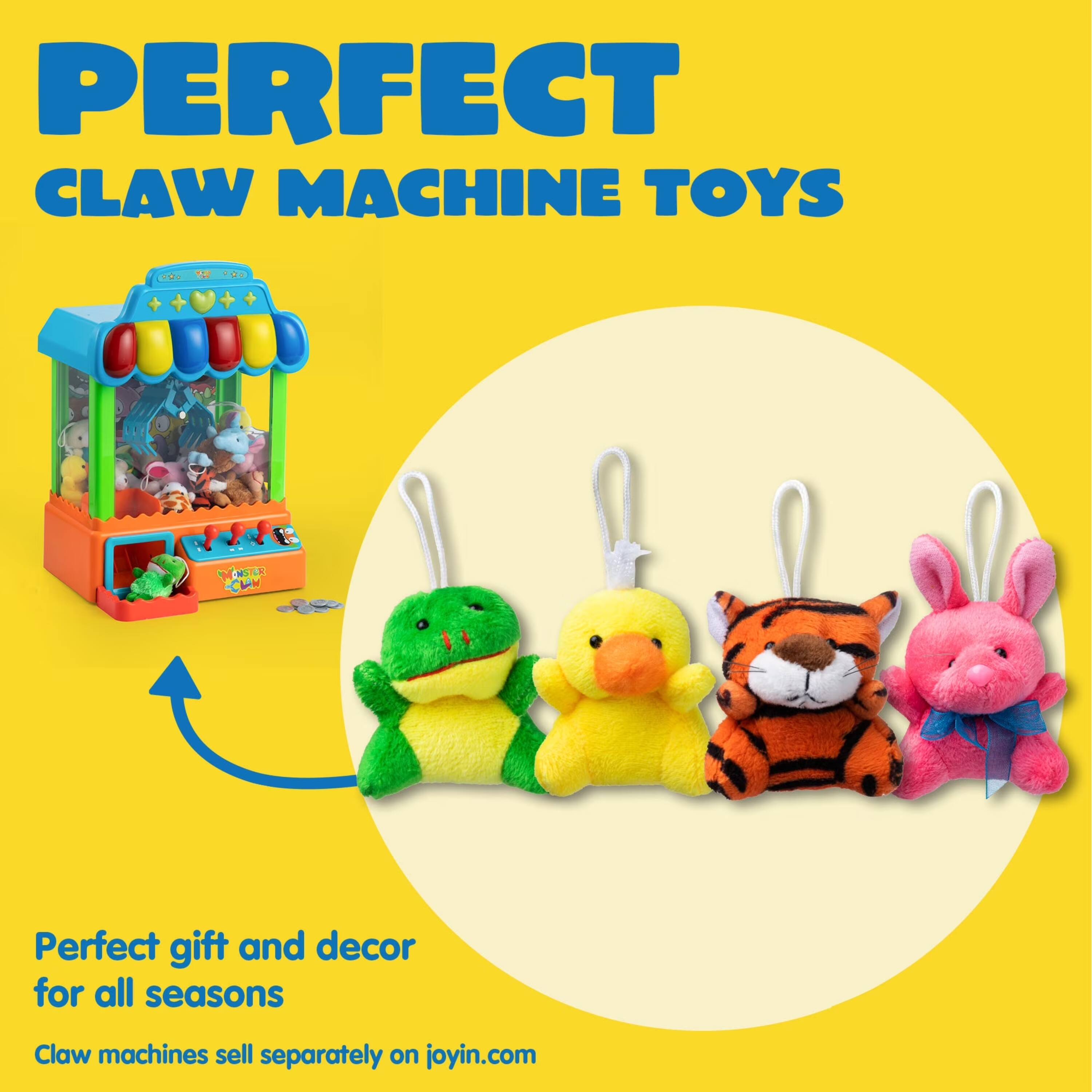 PERFECT CLAW MACHINE TOYS

Perfect gift and decor for all seasons

Claw machines sell separately on joyin.com