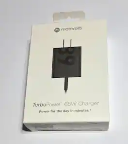 Motorola - MOTTP-MC-681N TurboPower 68W Charger Black