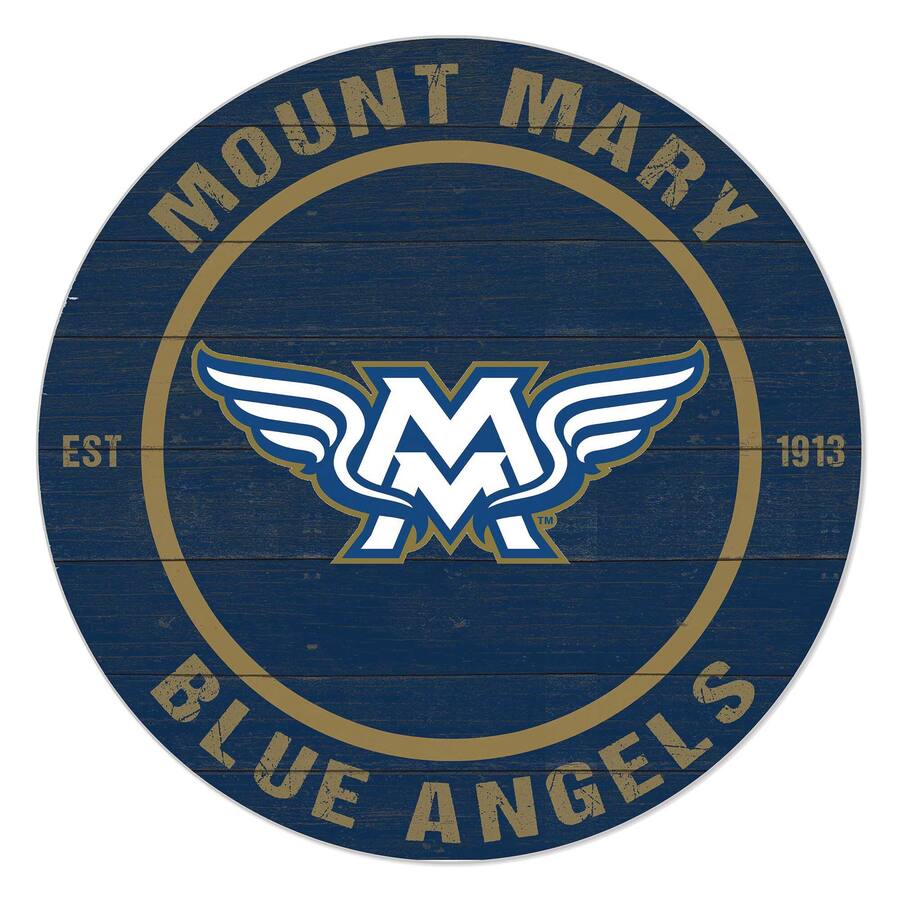 Jardine Mount Mary Angels 20'' x 20'' Indoor/Outdoor Team Color Circle ...
