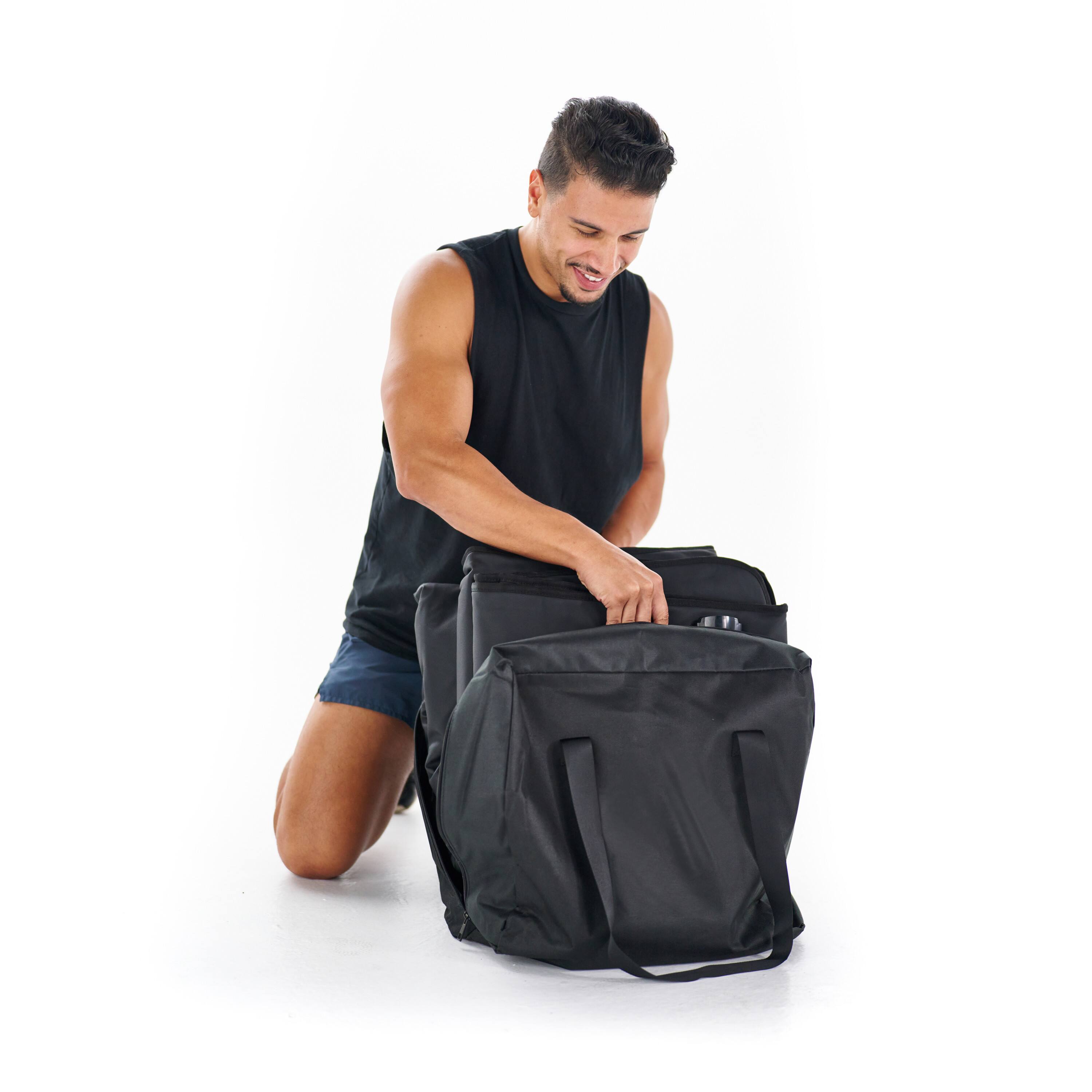 Alt View 1. Echelon - Far-Infrared Sauna Blanket with Low EMF Heating, Adjustable Heat & Timer - Black.