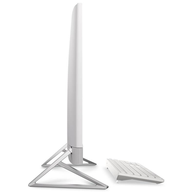 Alt View 2. Dell - Dell - 27 All-in-One (Core 7 150U, 32GB, 2TB PCIe SSD, 27 Touch FHD (1920x1080), GeForce MX570 A, Win 11 Home) - White - White.