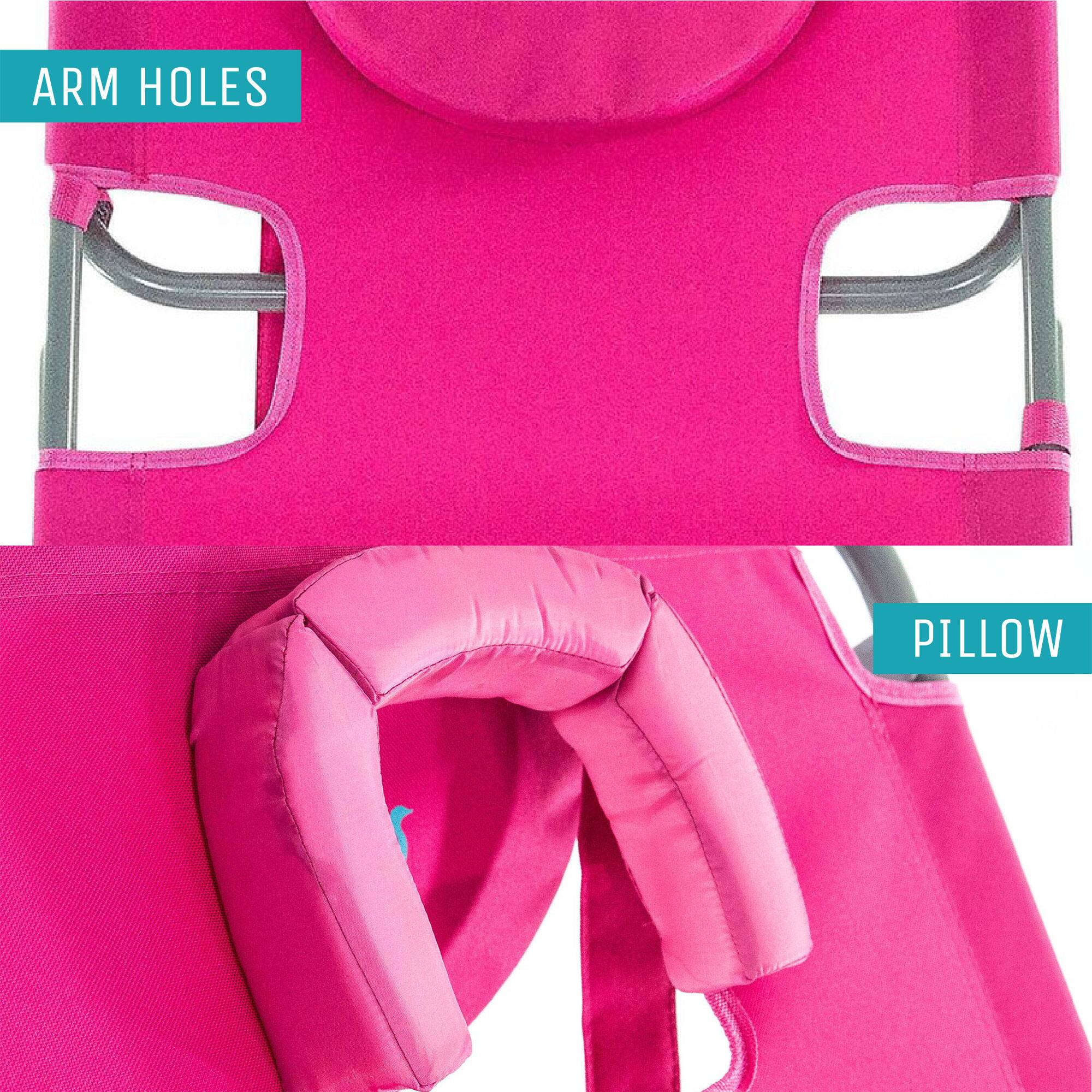 ARM HOLES

PILLOW