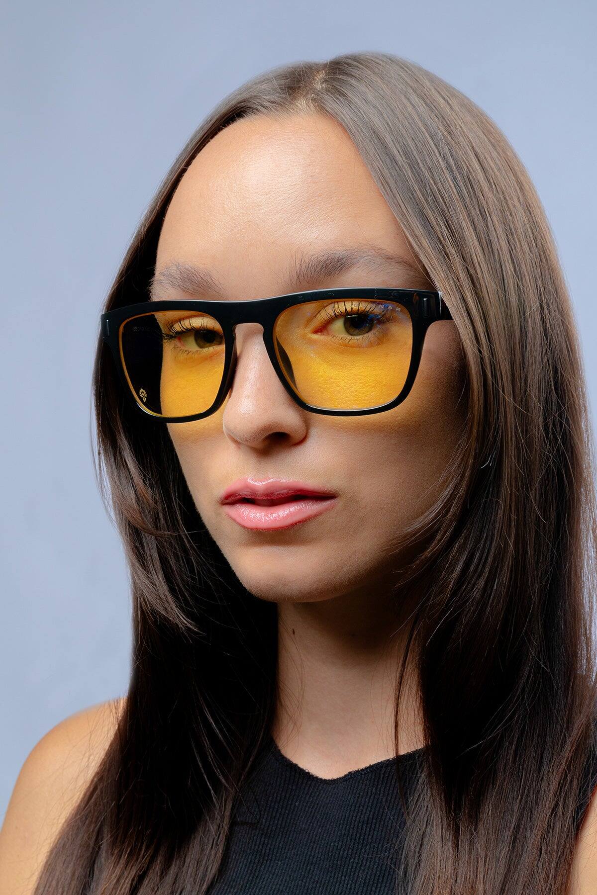 Alt View 2. GUNNAR - GUNNAR Gaming Glasses  - World of Warcraft Horde Edition, Onyx, Amber Lens - Blue Light Blocking, Relieve Dry Eye - Onyx.